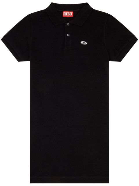 Diesel D-Tenny-Doval-Pj logo-applique polo dress Women