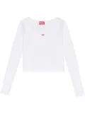 Diesel T-Ballet-D long-sleeve T-shirt - White