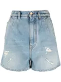 Dolce & Gabbana high-waisted denim shorts - Blue