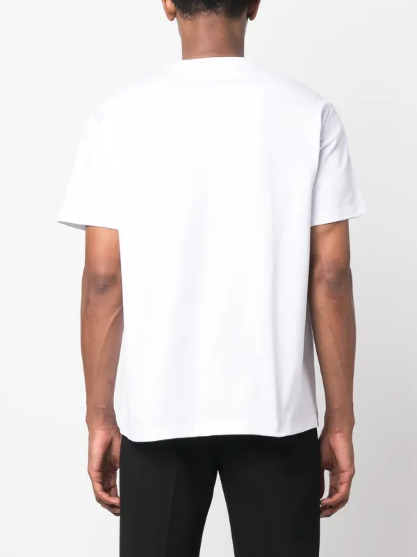 Alexander McQueen Skull logo-print T-shirt | White | FARFETCH