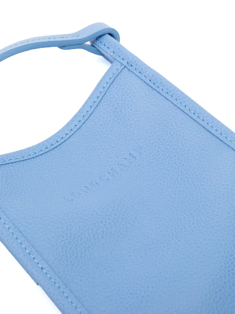 Longchamp Le Foulonné Leather Mini Bag In Blue