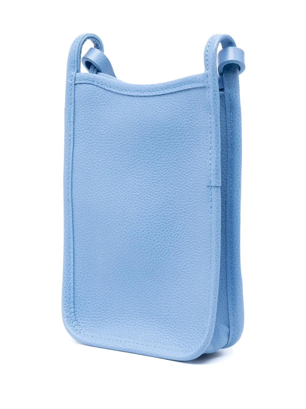 Longchamp Le Foulonné Leather Mini Bag In Blue