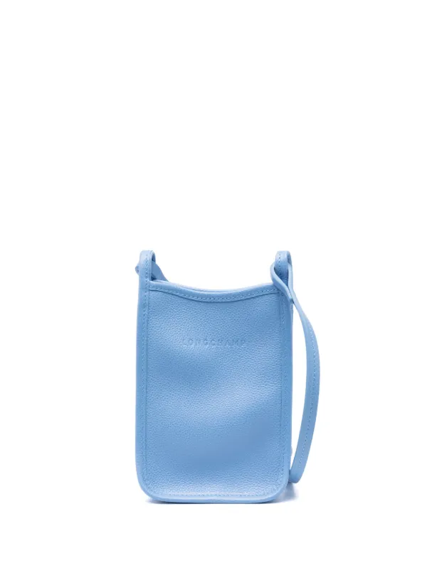 Longchamp Le Foulonné Leather Mini Bag Blue FARFETCH PT