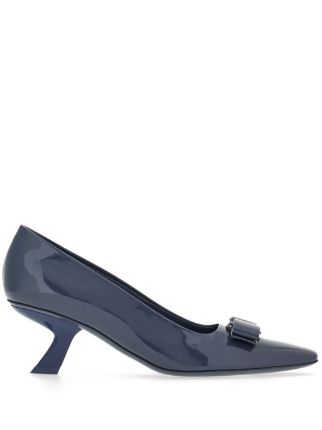 Ferragamo hotsell navy pumps