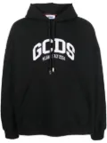 GCDS Lounge Logo cotton hoodie - Black