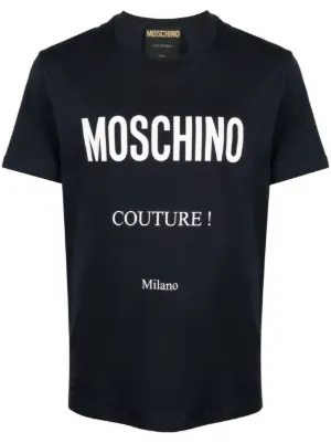  MOSCHINO Moda de lujo para hombre V070202401001 camiseta blanca