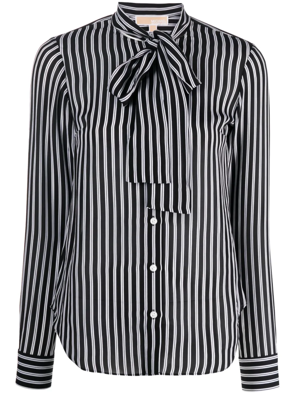 Michael Michael Kors chemise à col lavallière - Noir Top Merken Winkel