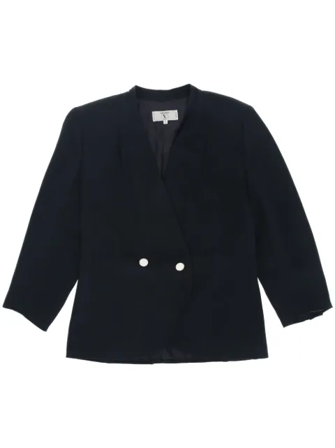 Valentino Garavani Pre-Owned 1980 double-breasted jacket