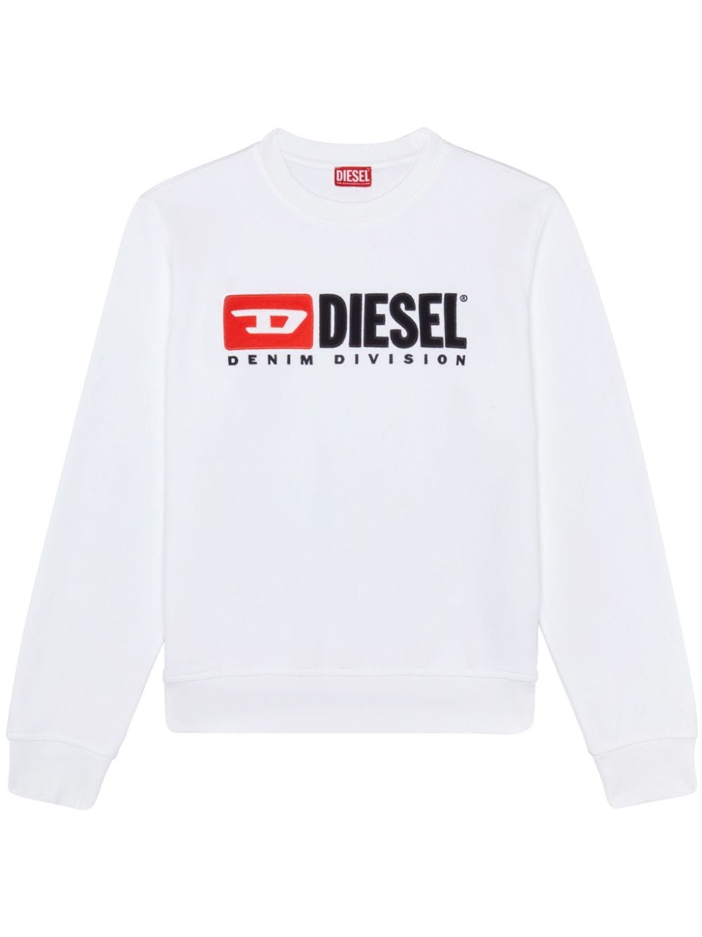 Diesel S-Ginn-Hood-Div logo-appliqué Hoodie - Farfetch