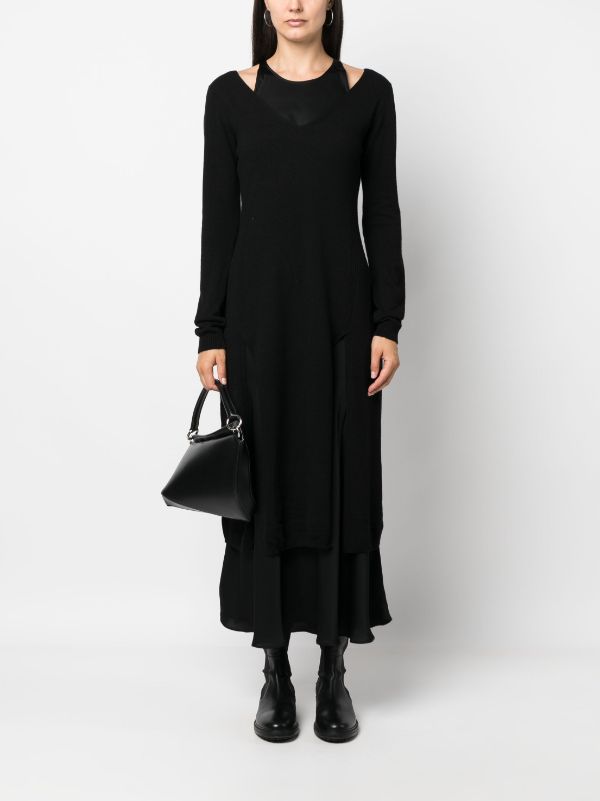 Layered jumper sales dress