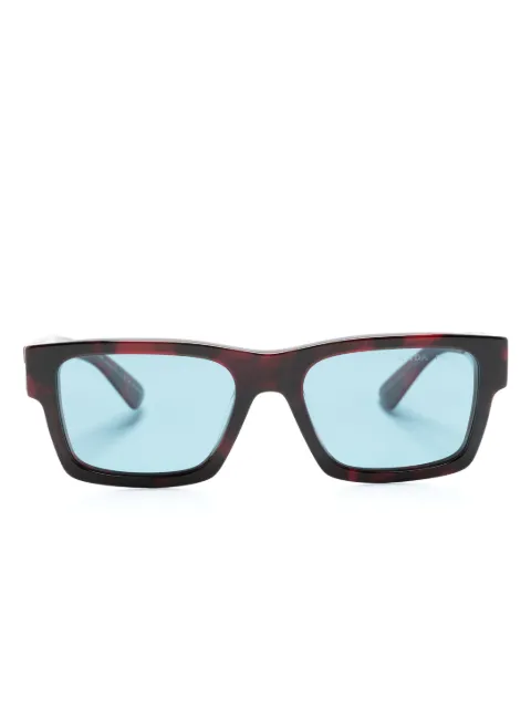 Prada Eyewear tortoiseshell-effect rectangle-frame sunglasses