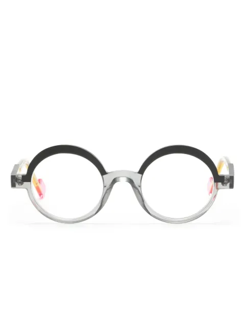 Anne & Valentin Ludik round-frame glasses