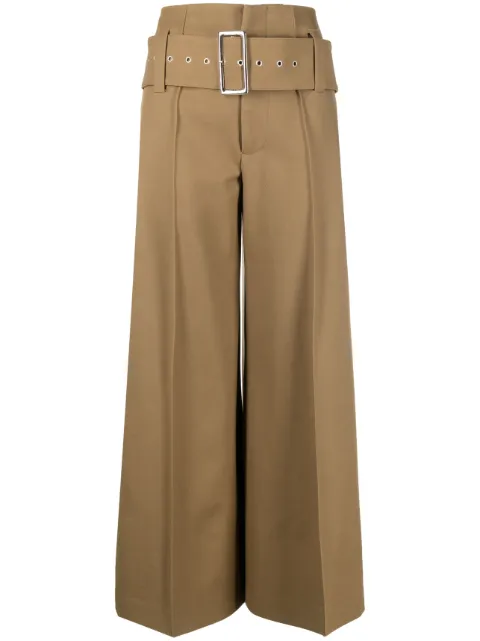10 CORSO COMO wide-leg virgin wool trousers