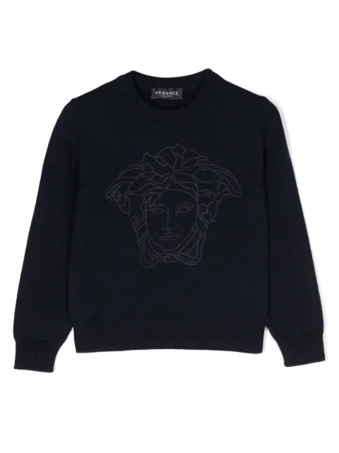 Versace Kids Medusa Head-motif jumper