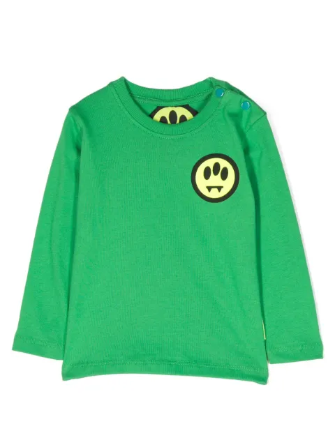 Barrow kids logo-print cotton T-shirt 