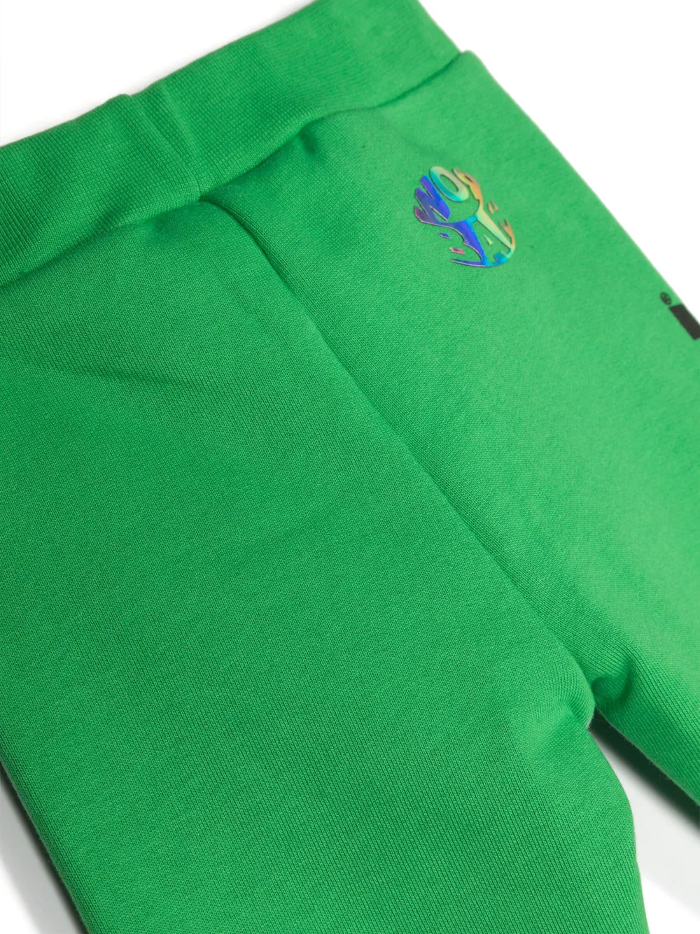Barrow Logo-print Cotton Track Pants In Green