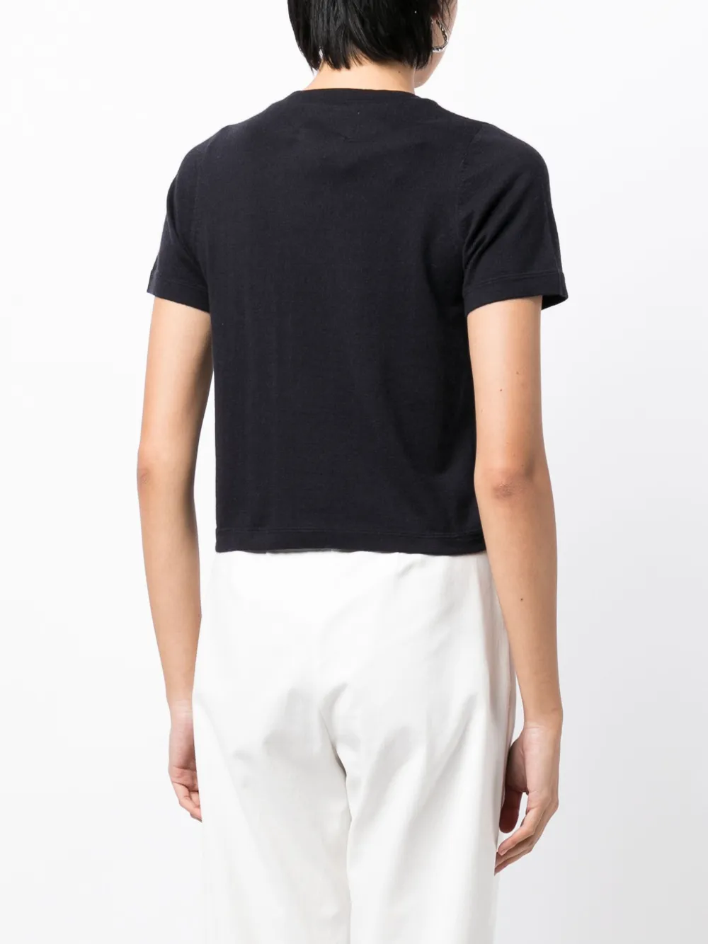 extreme cashmere Gebreide T-shirt Blauw