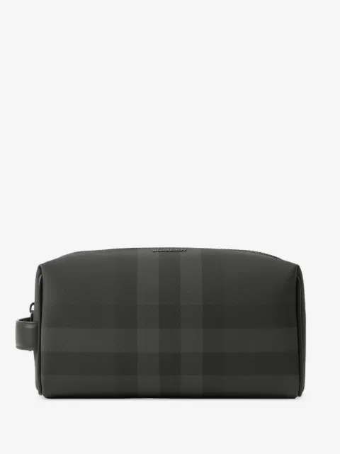 Burberry Check travel pouch