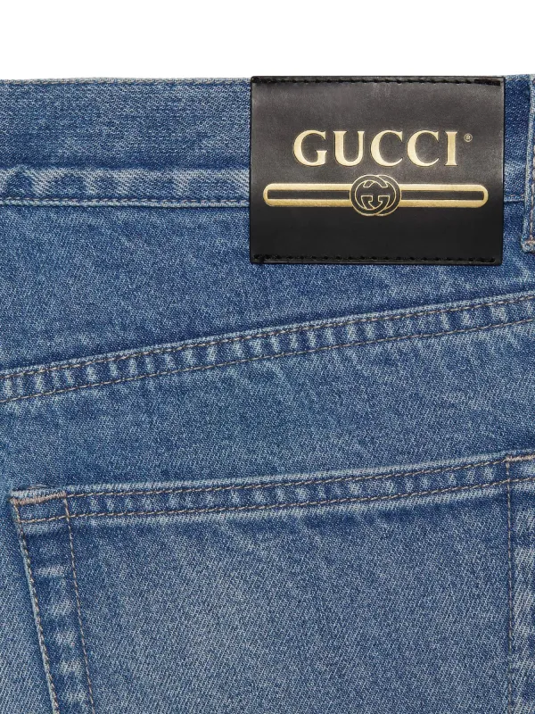 jeans pocket logos