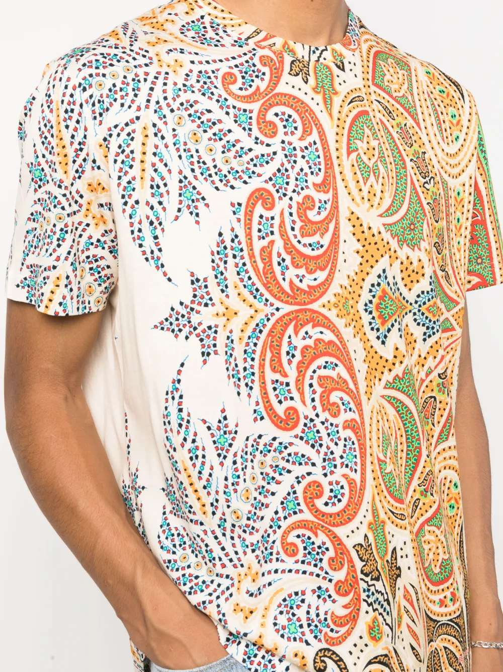 水着・ビーチグッズその他 ETRO Paisley Shirt Etro Paisley Print Shirt - Light Blue - Women