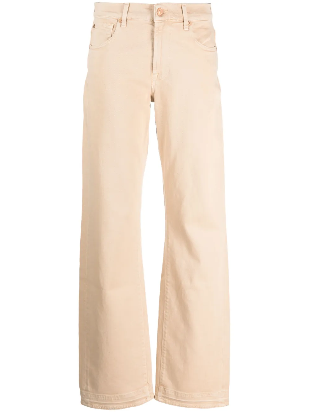 7 For All Mankind Tess straight-leg jeans | Neutrals | Image 1