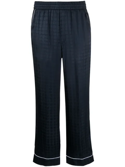 10 CORSO COMO Circle-motif straight-leg trousers