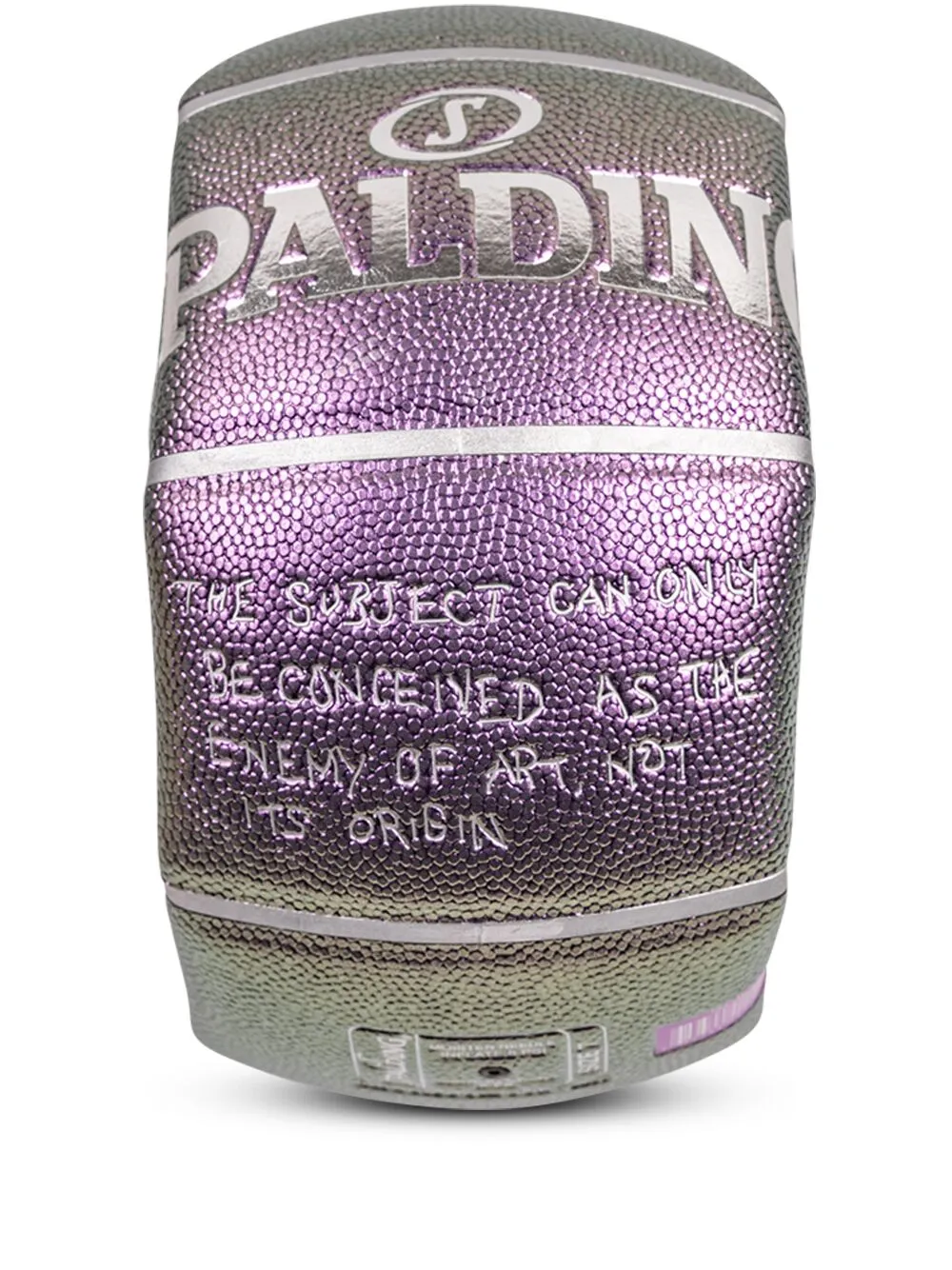 Bola de Basquete Supreme x Spalding Bernadette Corporation Roxo