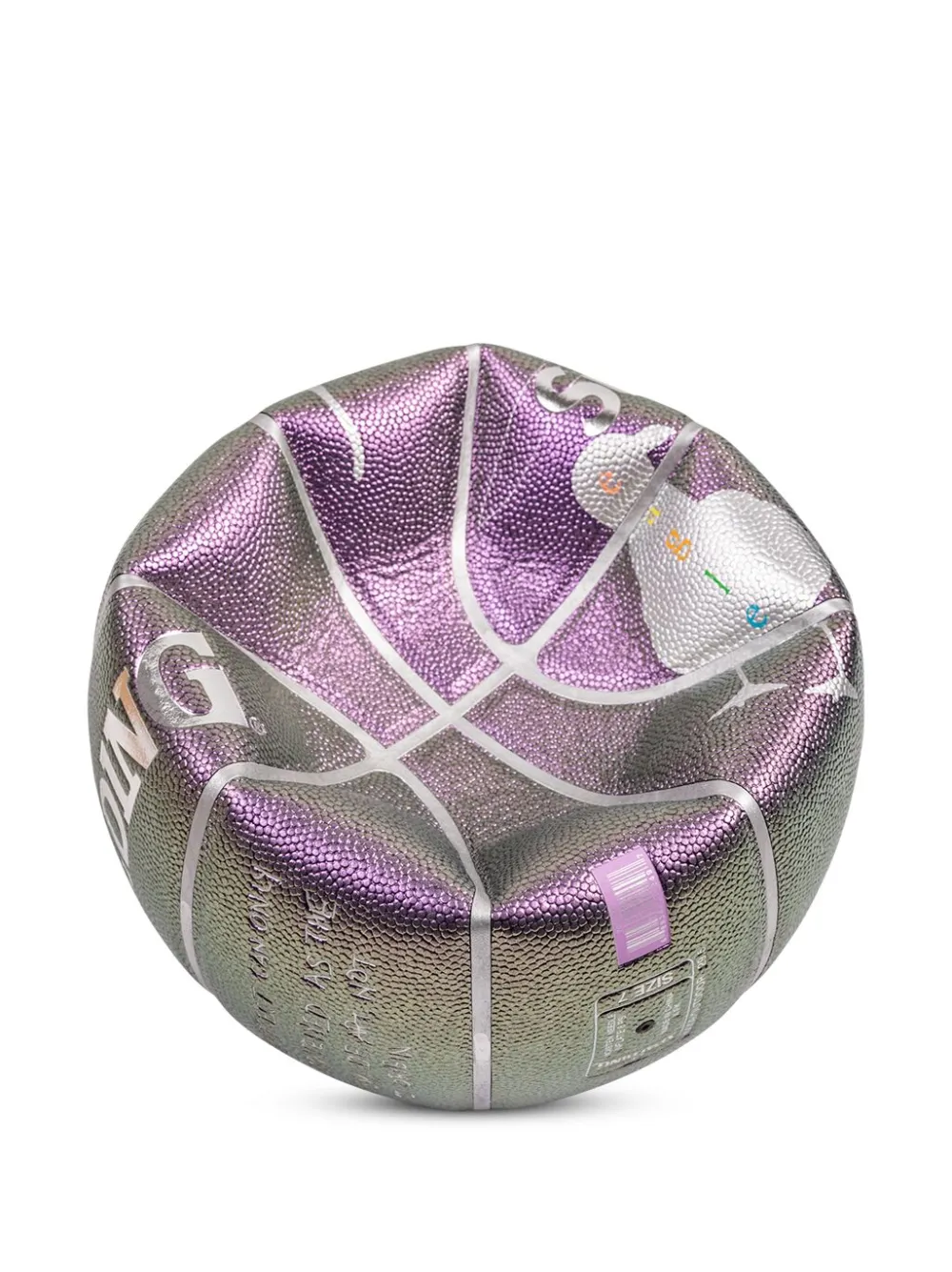 Bola de Basquete Supreme x Spalding Bernadette Corporation Roxo