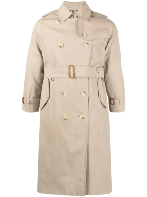 Burberry Pre-Owned 1970s three-quarter length sleeves trench coat