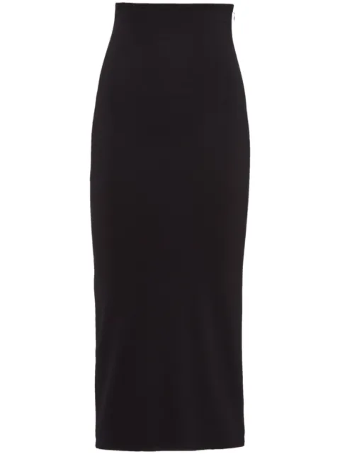 Prada jersey pencil skirt
