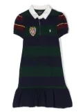 POLO RALPH LAUREN KIDS striped rugby dress - Blue