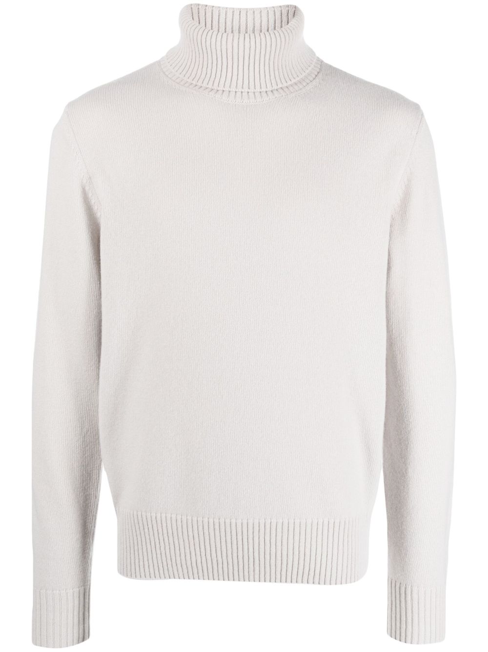 Herno roll-neck wool jumper - Neutrals