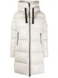 Save The Duck Isabel padded zip-up coat - Neutrals