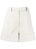 Thom Browne high-waist cotton shorts - White