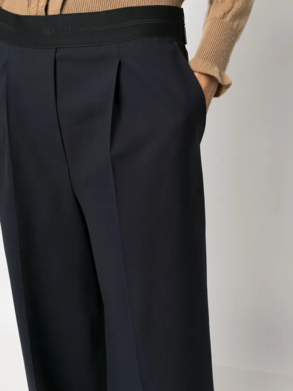 MSGM wide-leg Tailored Trousers - Farfetch