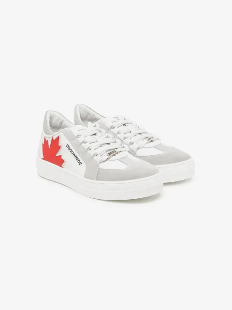 DSQUARED2 KIDS tenis con paneles