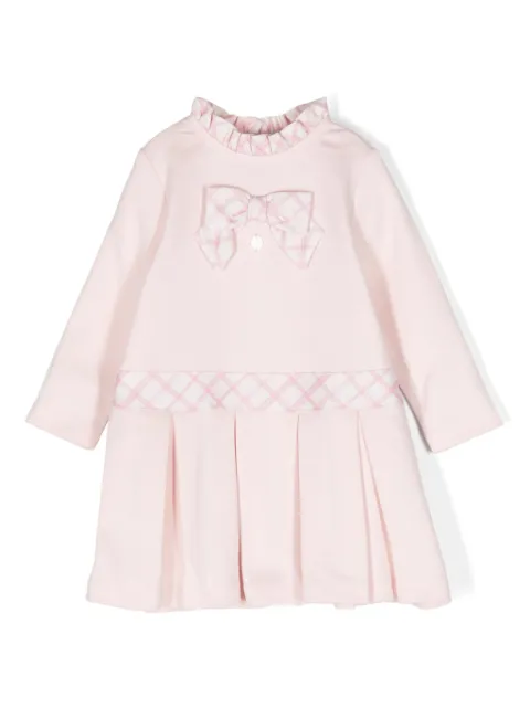 Patachou Vestido com pregas e laço
