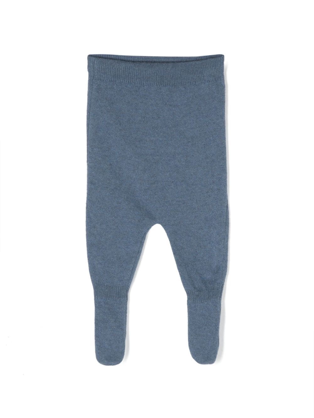 Patachou Babies' Slip-on Knitted Trousers In Blue