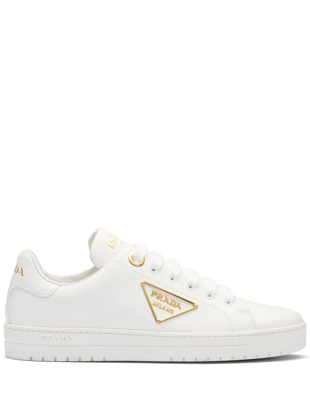 Prada Edge triangle-logo Sneakers - Farfetch