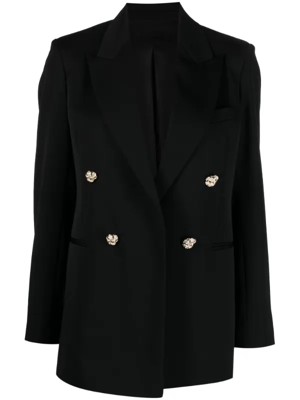 Lanvin ビジューボタン ジャケット | ブラック | FARFETCH JP