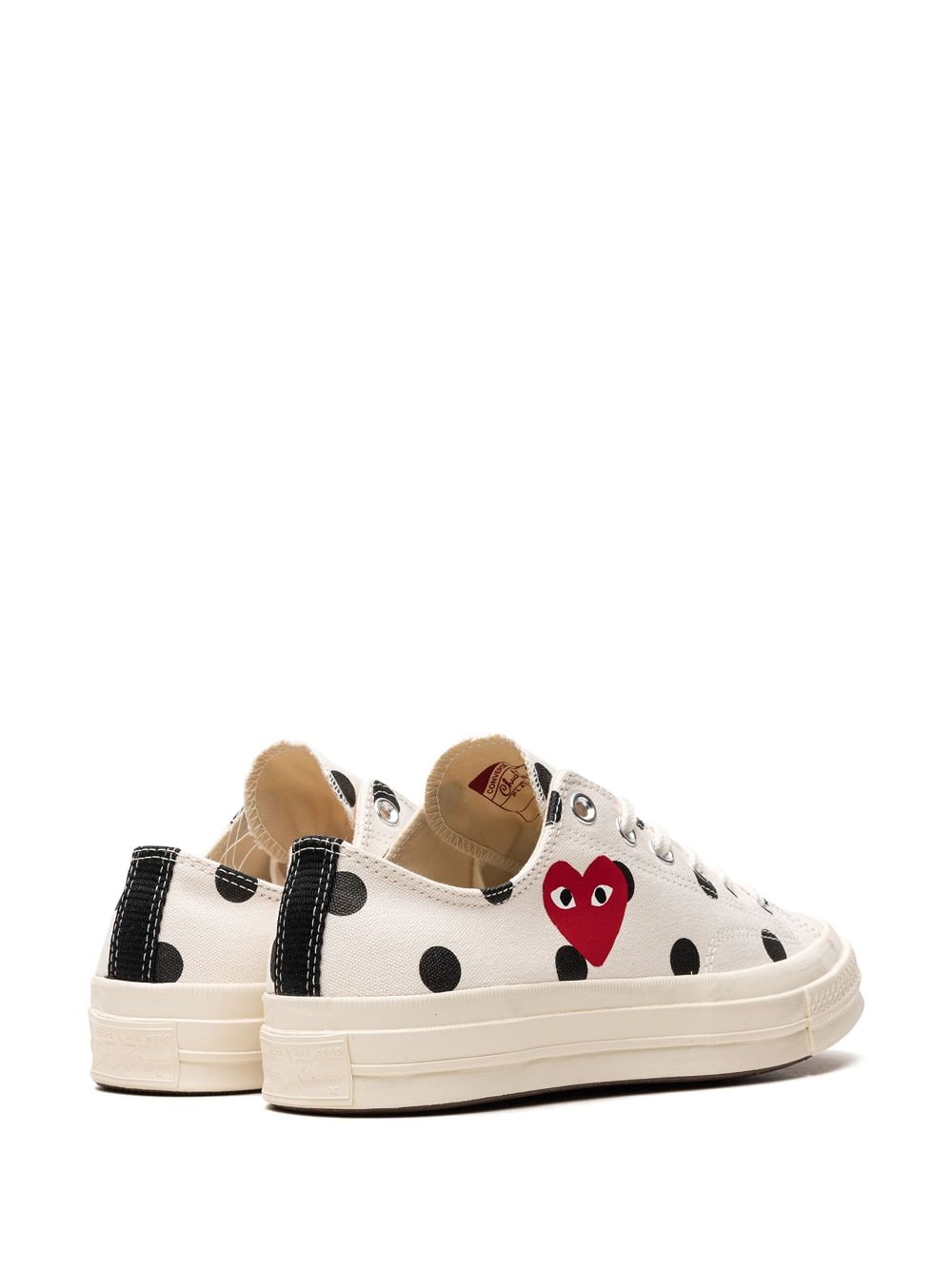Shop Converse X Comme Des Garcons Chuck 70 Ox Sneakers In White