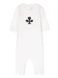 Bonpoint intarsia-motif knitted wool pajamas - Neutrals