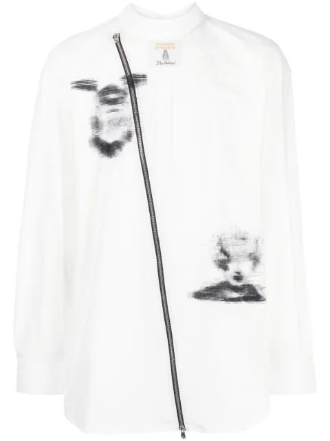 Takahiromiyashita The Soloist graphic-print reversible shirt