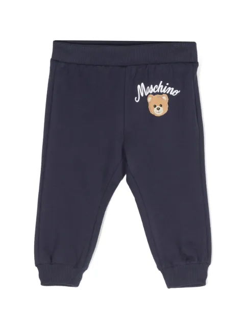 Moschino Kids Jogginghose mit Logo-Print