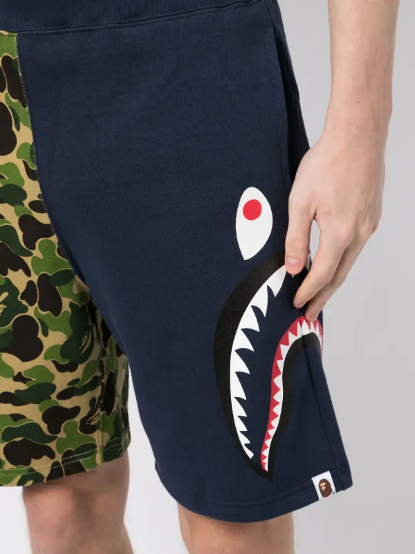 アベイシングエイプ ABC Camo Side Shark ショートパンツ L素人平置き採寸