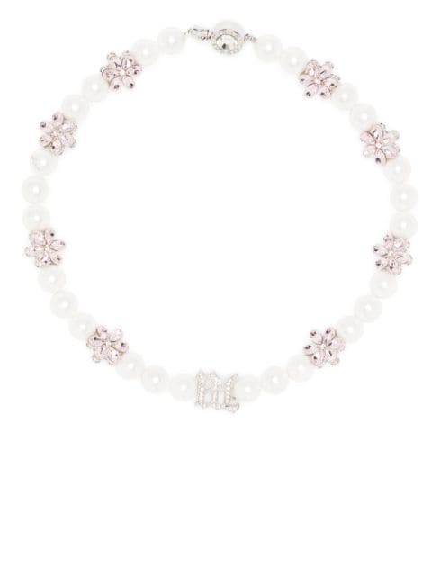 MISBHV collier Flowers And Pearls