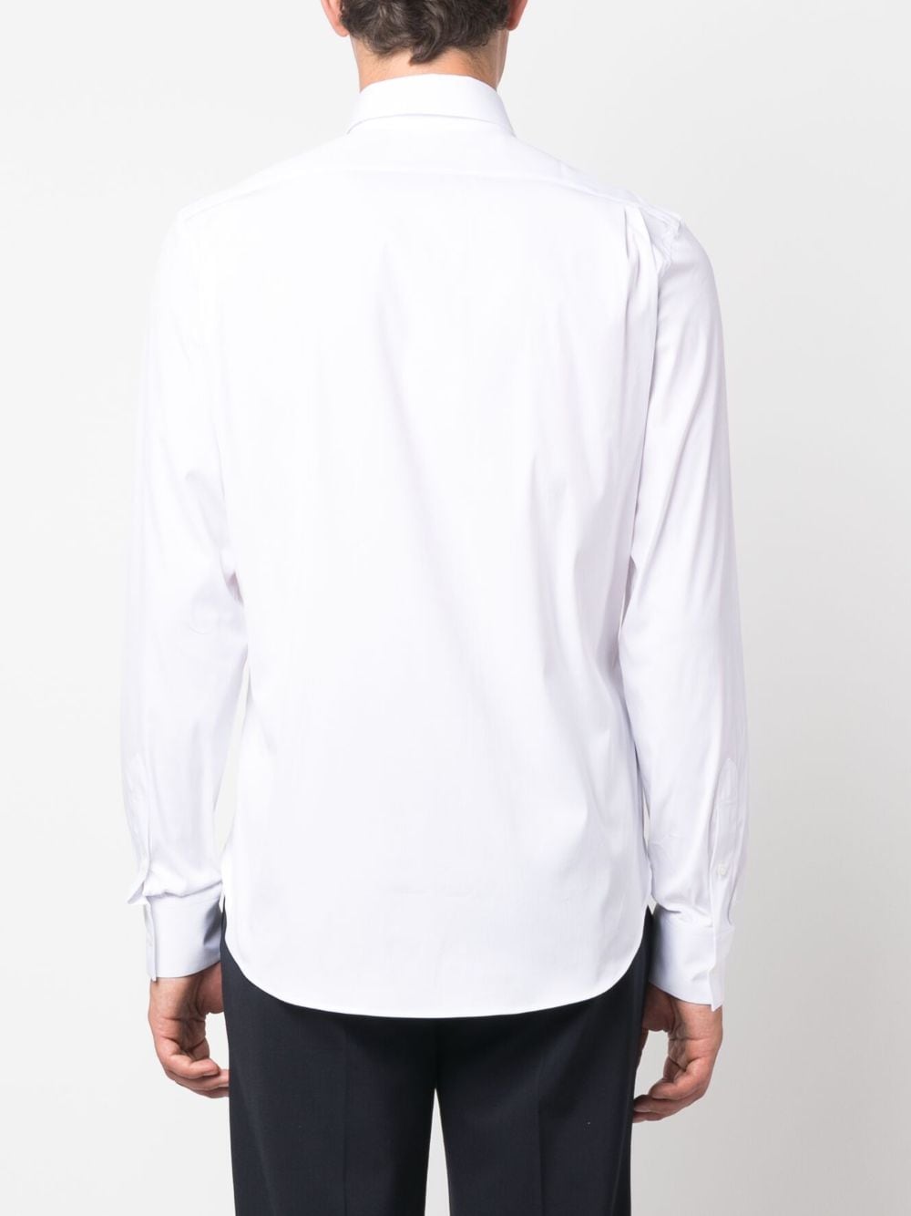 Shop Lanvin Long-sleeve Shirt In White