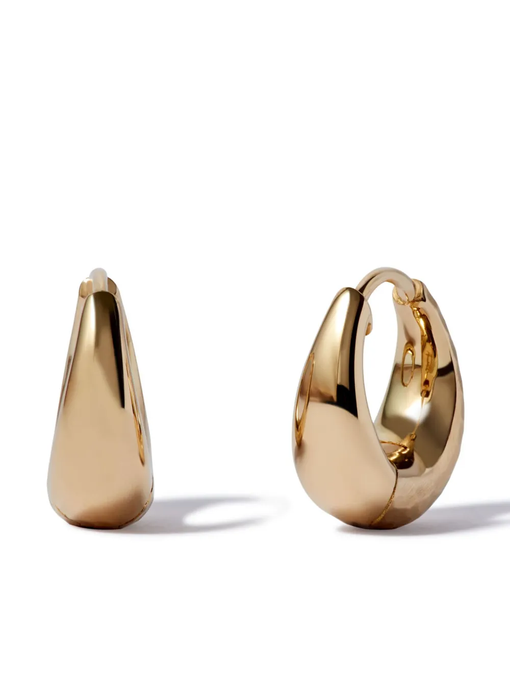 Image 2 of Annoushka 18kt yellow gold Organza huggie earrings