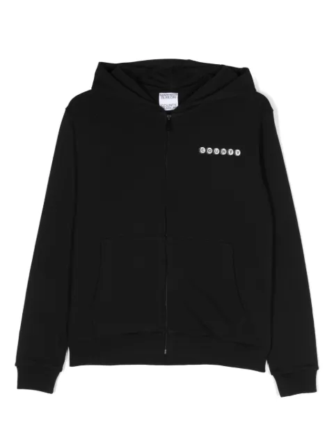 Marcelo Burlon County Of Milan Kids logo-print zip-up hoodie 