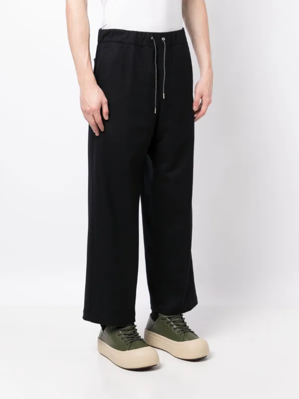 OAMC wide-leg wool-cotton Trousers - Farfetch